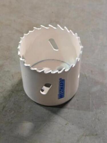 DESCRIPTION: (4) BI-METAL TOOTH HOLE SAW BRAND MODEL WESTWARD29VU17 SIZE: 1-13/16" DIA RETAIL$: $22.24 QTY: 4
