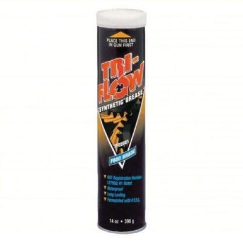 DESCRIPTION: (7) FOOD GRADE SYNTHETIC GREASE BRAND/MODEL: TRIFLOW TF220211 SIZE: 14oz RETAIL$: $223.44 QTY: 7