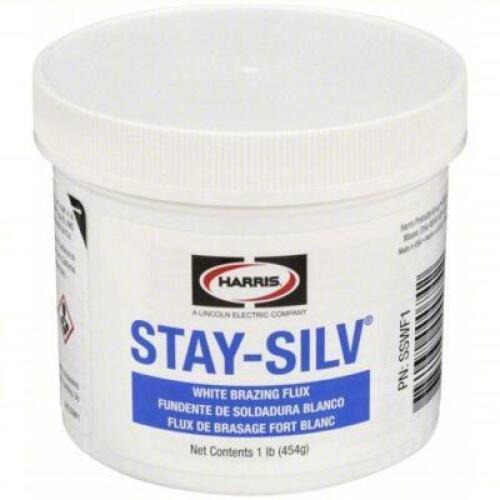 DESCRIPTION: (4) WHITE BRAZING FLUX BRAND/MODEL: HARRIS SSWF1 SIZE: 1LB RETAIL$: $58.92 QTY: 4