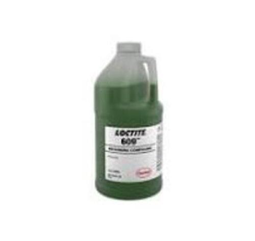 DESCRIPTION: (1) HIGH STRENGTH PRESS FIT RETAINING COMPOUND BRAND/MODEL: LOCTITE 609 SIZE: 33.8 FL OZ RETAIL$: $539.63 QTY: 1