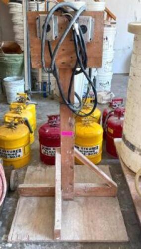 20 & 30 AMP ELECTRICAL OUTLET STAND