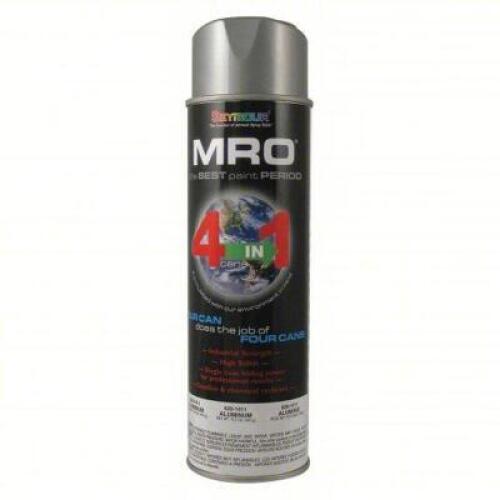 DESCRIPTION: (6) CANS ALUMINUM (COLOR) GENERAL PUPOSE SPRAY PAINT BRAND/MODEL: SEYMOUR 620-1411 SIZE: 16OZ RETAIL$: $95.64 QTY: 6