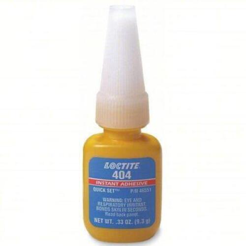 DESCRIPTION: (10) INSTANT ADHESIVE BRAND/MODEL: LOCTITE 404 135465 SIZE: 0.33OZ RETAIL$: $218.46 QTY: 10