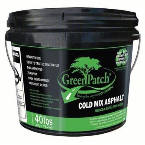 DESCRIPTION: (1) COLD PATCH BRAND/MODEL: GREENPATCH GP40P SIZE: 40LB RETAIL$: $43.86 QTY: 1