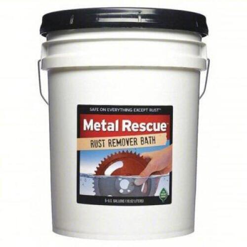DESCRIPTION: (1) LIQUID RUST REMOVER BRAND/MODEL: METAL RESCUE MRB5 SIZE: 5 GAL RETAIL$: $191.87 QTY: 1
