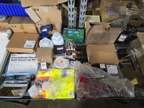 DESCRIPTION: (1) TABLE OF MISC. ITEMS BRAND/MODEL: MANY INFORMATION: MUST COME INSPECT QTY: 1