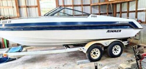 1987 Rinker 195 Boat with Trailer