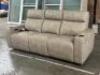 GREYMEL FABRIC POWER RECLINING SOFA WITH WIRELESS CHARGER - 2