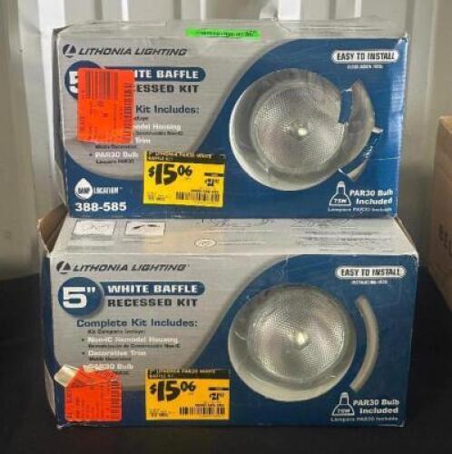 (3) - CEILING LIGHTS