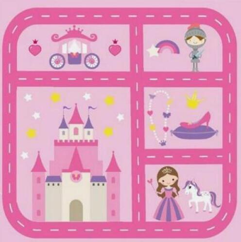 PRINCESS AND UNICORN PLAY MAT