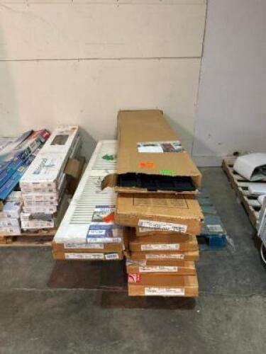 PALLET OF ASSORTED SHUTTERS