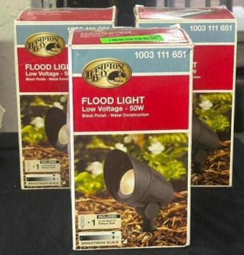 (3) - FLOOD LIGHTS