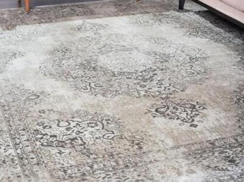 LOOMED IVORY AREA RUG