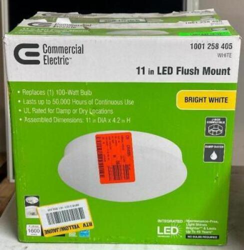 (2) - LED FLUSH MOUNTS