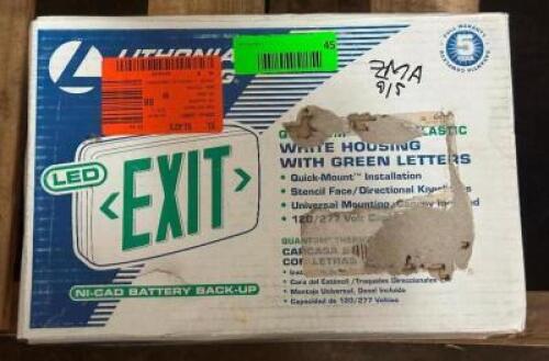 EXIT SIGN