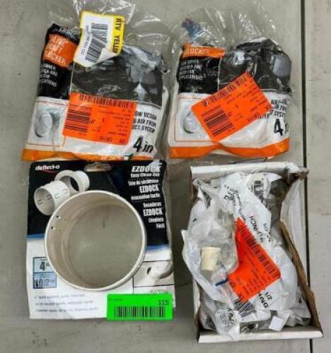ASSORTED HVAC HARDWARE AND PARTS
