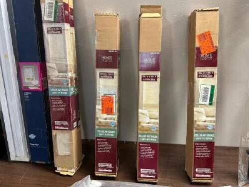 (10) - ASSORTED WINDOW SHADES
