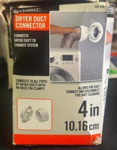 DRYER DUCT CONNECTOR