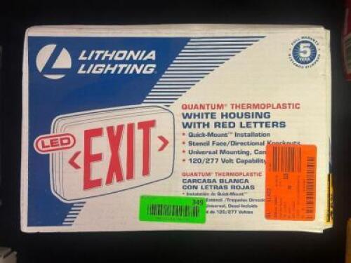 (2) - EXIT SIGN