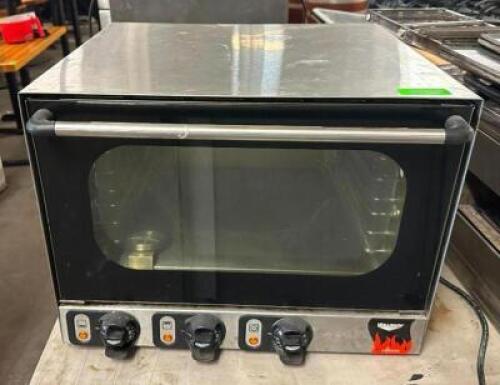 DESCRIPTION: 3-SHELF COUNTERTOP ELECTRIC CONVECTION OVEN BRAND/MODEL: VOLLRATH 40703 LOCATION: BAY 6 QTY: 1