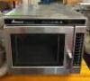 DESCRIPTION: COMMERCIAL MICROWAVE OVEN BRAND/MODEL: AMANA COMMERCIAL LOCATION: BAY 6 QTY: 1
