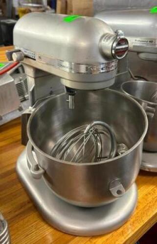 DESCRIPTION: PROFESSIONAL HD COUNTERTOP MIXER BRAND/MODEL: KITCHENAID INFORMATION: WITH ATTACHMENTS LOCATION: BAY 6 QTY: 1