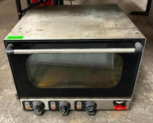 DESCRIPTION: 3-SHELF COUNTERTOP ELECTRIC CONVECTION OVEN BRAND/MODEL: VOLLRATH 40703 LOCATION: BAY 6 QTY: 1