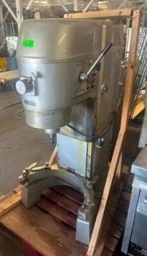 DESCRIPTION EURODIB M60A 60 QT MIXER. NO ATTACHMENTS. BRAND / MODEL: 14 AMP, 3 PHASE, 220 VOLT. NO BOWL OR ATTACHMENTS. PALLETIZED AND READY FOR PICK