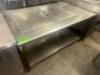 DESCRIPTION 60" X 36" STAINLESS TABLE SIZE 60" X 36" LOCATION BAY 6 QTY 1