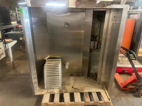 DESCRIPTION 60" X 60" LOW PROFILE STAINLESS HOOD W/ FILTERS. ADDITIONAL INFORMATION NO FAN OR FIRE SUPPRESSION WITH HOOD. PERFECT FOR FOOD TRUCK OR TR