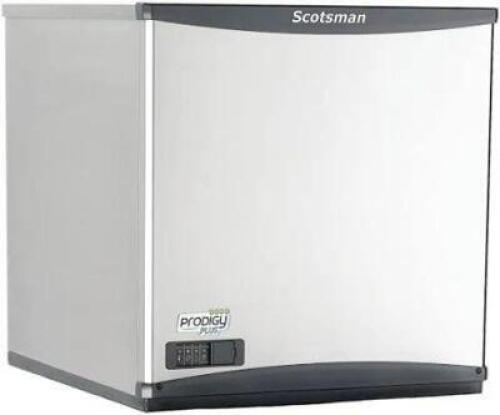 DESCRIPTION SCOTSMAN NC622R-1E 600 LB. REMOTE COOLED ICE HEAD W/ SCOTSMAN'S ERC311-32E REMOTE CONDENSER UNIT AND TEN GROUP ICE AND BEVERAGE DISPENSER