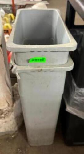 DESCRIPTION: (2) TRASH BINS LOCATION: BAY 6 QTY: 2
