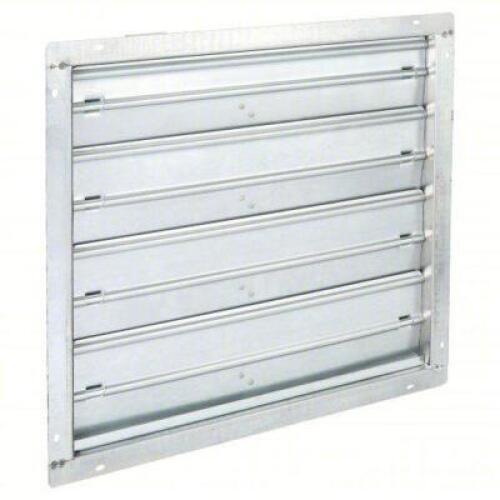 DESCRIPTION: (1) MOTORIZED CONTROL DAMPER BRAND/MODEL: DAYTON #3C731 INFORMATION: STEEL, SQUARE SIZE: 13 1/4 IN L, 51 IN H, 51 IN W, 1 1/2 IN FLANGE W