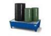 DESCRIPTION: (1) SPILL CONTAINMENT PALLET BRAND/MODEL: DENIOS #793VT3 INFORMATION: BLUE, STEEL, 66 GAL SPILL CAPACITY, 2,400 LB LOAD CAPACITY, FOR 4 D