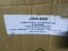 DESCRIPTION: (1) STRAPPING DISPENSER KITBRAND/MODEL: PRODUCT NUMBER #3CTX1INFORMATION: BLACK, FITS 1/2 IN STRAP WD, 0.02 IN THICK, 1,180 LB BREAK STRENGTH, OSCILLATED, 1/4 IN MIN. STRAPPING WD, 1 1/2 IN MAX. STRAPPING WD, RIBBONRETAIL$: $1079.69 EAQTY: 1 - 4