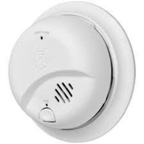 DESCRIPTION: (5) SMOKE ALARM BRAND/MODEL: BRK #SMI100 INFORMATION: WHITE, EASY TO INSTALL RETAIL$: $35.00 EA QTY: 5