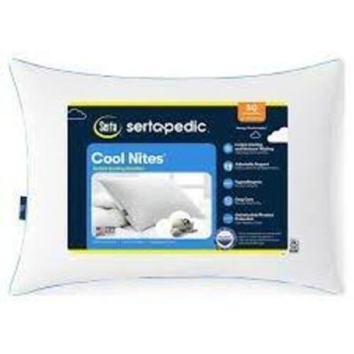DESCRIPTION: (1) COOL NIGHTS PILLOW BRAND/MODEL: SERTAPEDIC INFORMATION: QUEEN SIZE: 60" X 80" RETAIL$: $30.20 EA QTY: 1