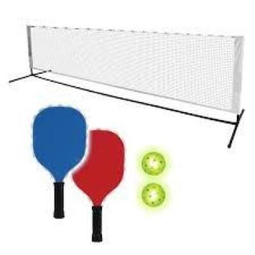 DESCRIPTION: (1) LED PICKLEBALL PORTABLE SET BRAND/MODEL: MINNARK SPORTS RETAIL$: $39.94 EA QTY: 1