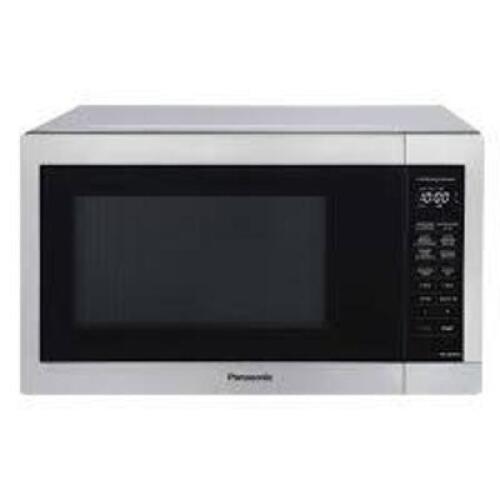 DESCRIPTION: (1) MICROWAVE OVEN BRAND/MODEL: PANASONIC INFORMATION: MID SIZE, STAINLESS STEEL SIZE: 1.3 CU FT RETAIL$: $239.99 EA QTY: 1