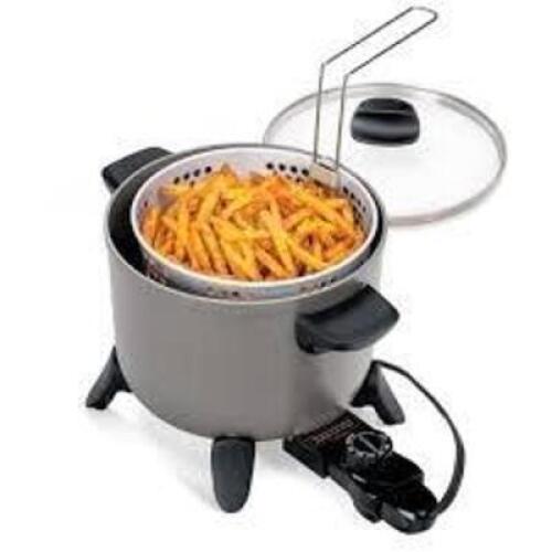 DESCRIPTION: (1) KITCHEN KETTLE BRAND/MODEL: PRESTO # INFORMATION: DEEP FRYER, MULTI-COOKER RETAIL$: $38.37 EA QTY: 1