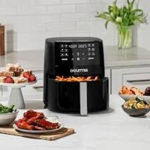 DESCRIPTION: (1) DIGITAL AIR FRYER BRAND/MODEL: GOURMIA INFORMATION: BLACK RETAIL$: $90.00 EA QTY: 1