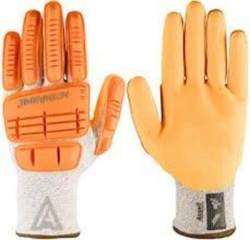DESCRIPTION: (3) PAIRS OF GLOVES BRAND/MODEL: ACTIVARMR, ANSELL #97-125 INFORMATION: ORANGE SIZE: MEDIUM RETAIL$: $32.50 EA QTY: 3