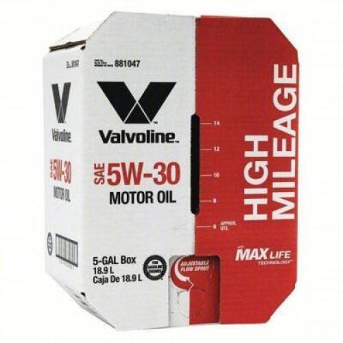 DESCRIPTION: (1) ENGINE OIL BRAND/MODEL: VALVOLINE #453C08 INFORMATION: SYNTHETIC BLEND SIZE: 5 GAL RETAIL$: $153.91 EA QTY: 1