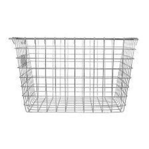 DESCRIPTION: (4) WIRE BASKETSINFORMATION: CHROMESIZE: APPROX 12" X 9" X 6"RETAIL$: $20.58 TOTALQTY: 4