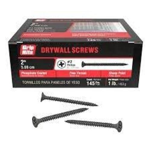 DESCRIPTION: (1) BOX OF (835) DRYWALL SCREWS BRAND/MODEL: PRODUCT NUMBER #C95937 SIZE: 6 X 2 RETAIL$: $135.50 TOTAL QTY: 1