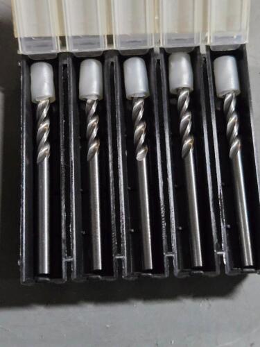 DESCRIPTION: (5) SOLID CARBIDE SCREW MACHINE DRILL BITS BRAND MODEL WALTER-TITEX A1166-9.2 SIZE: 3.2mm RETAIL$: $56.76 QTY: 5