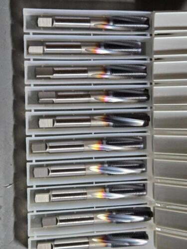 DESCRIPTION: (10) HSS SPIRAL FLUTE TAPS BRAND MODEL OSG V-TI-SFT SIZE: M10X1.0 RETAIL$: $525.90 QTY: 10