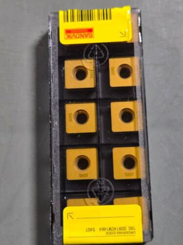 DESCRIPTION: (30) CARBIDE MODULMILL INSERTS BRAND MODEL SANDVIK COROMANT 180_009140N1464 S40T RETAIL$: $628.50 QTY: 30