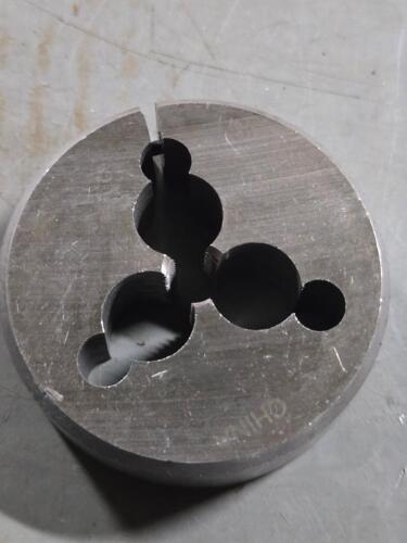 DESCRIPTION: (4) HSS ROUND THREADING DIES BRAND MODEL WESTWARD 10T767 SIZE: 5/16-24 RETAIL$: $386.84 QTY: 4