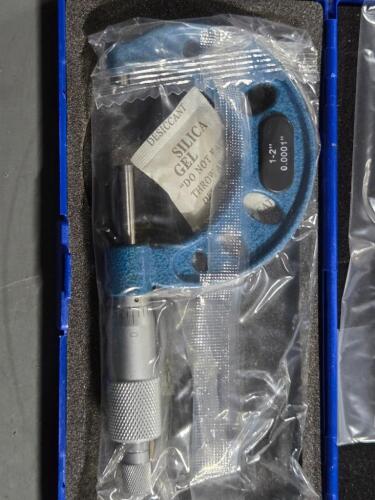 DESCRIPTION: (2) MECHANICAL OUTSIDE MICROMETER BRAND MODEL WESTWARD 2YNA8 SIZE: 1-2" RANGE RETAIL$: $60.90 QTY: 2